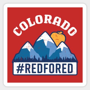 Red for Ed Colorado Public Education Sticker